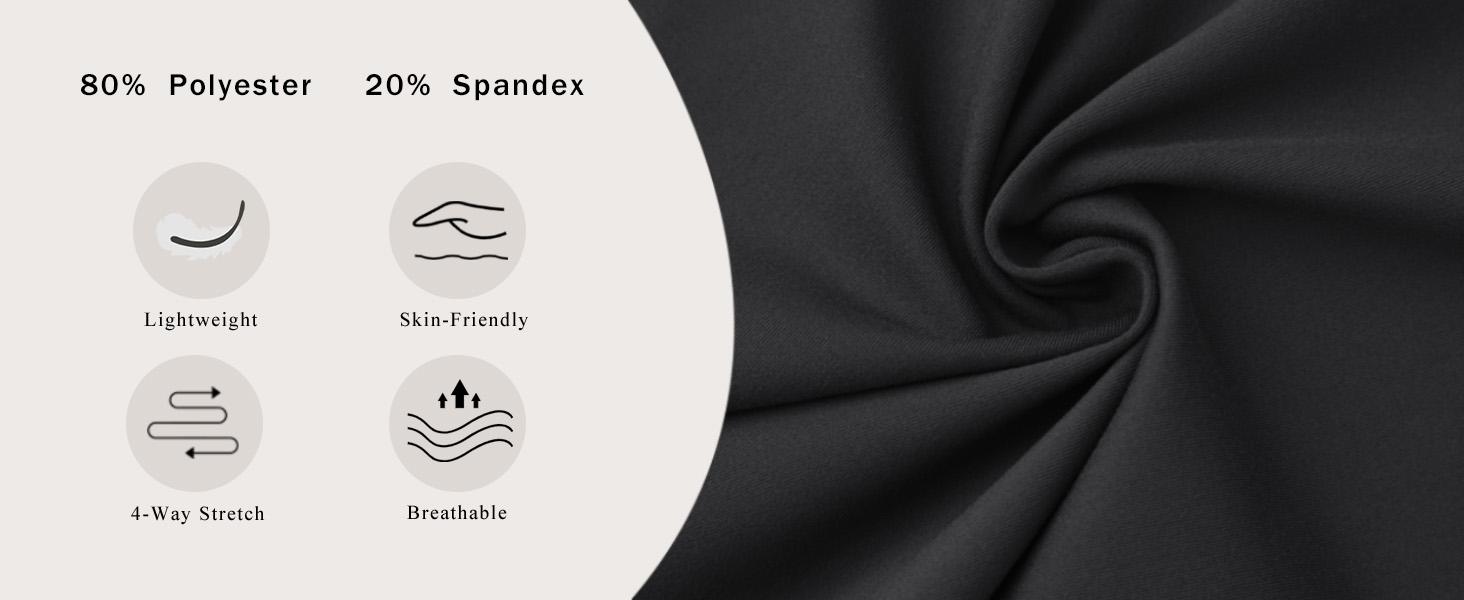 DLOODA Women's High-Waisted Stretchy Business Casual Pocket Pants - Pull-On Flared Full-Length Office Work Clothes, Machine-Washable Basic Plain Bottoms for Office,clothes for back to school,first day of school outfits