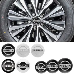 4pcs 56.60.65mm OPEL Car Styling Wheel Car Logo Badge Wheel Hub Cap Center Cover Emblem Accessories For Nissan GTR NISMO Qashqai Patrol X-trail Tiida Navara NISM