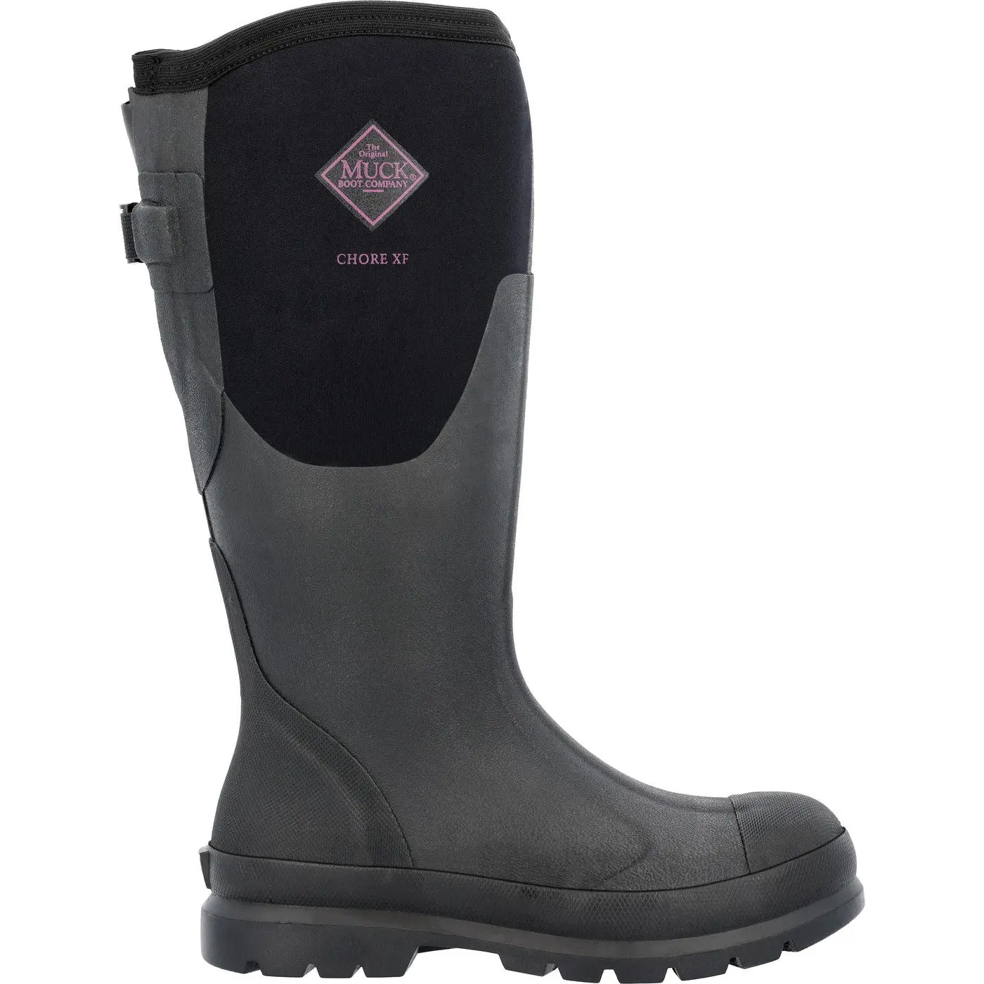 Women's Chore Wide Calf Tall Boot Steel shank for additional arch support Rugged