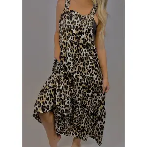 Leopard Overall Dress