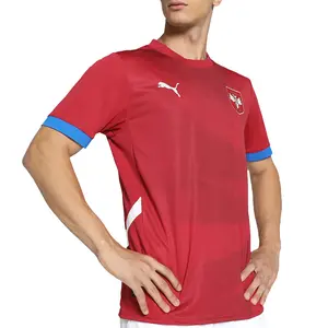 PUMA Mens Fss Home Crew Neck Short Sleeve Jersey Casual - Red