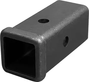 RETURE 6" Length Weld-On Raw Steel Trailer Hitch Receiver Tube, 2 inch x 2 inch Standard Fit Hitch, Raw Finish