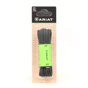 Ariat Men's Brown 72" Waxed Shoe Laces A2300902-72