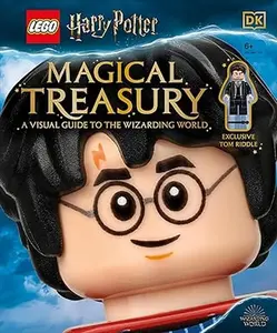 LEGO Harry Potter Magical Treasury: A Visual Guide to the Wizarding World - Hard Cover Book with Exclusive Tom Riddle Minifigure