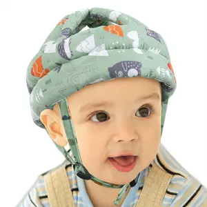 Baby Head Protector Infant Helmet No Bumps Safety Head Cushion for Crawling Walking Running, Adjustable Toddler Head Protector Safety Head Guard