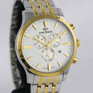 Murex • Swiss Chronograph Watch • Stainless Steel • Quartz • 44.5mm • MUC595