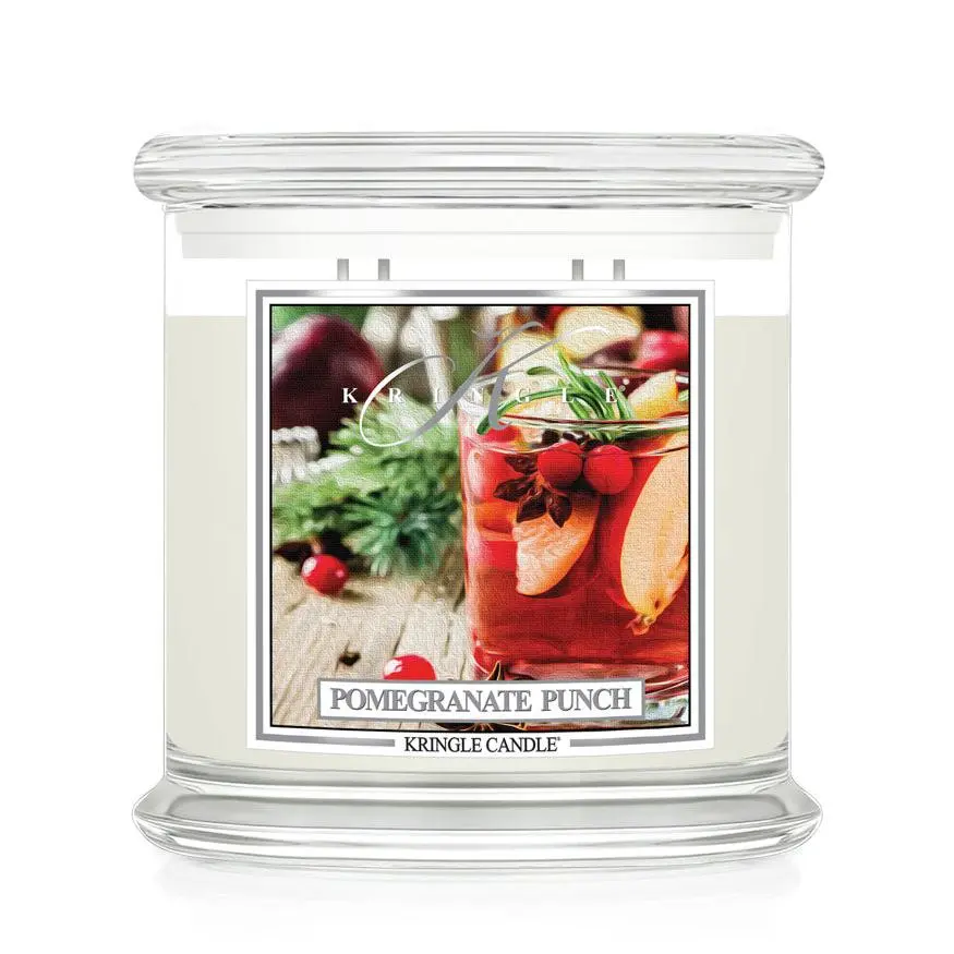 Pomegranate Punch Fragrance Candle, XL 4-Wick Aroma Wax Candle for Home Decor