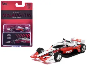 Dallara IndyCar #3 Scott McLaughlin "DEX" Team Penske "NTT IndyCar Series" (2026) 1/64 Diecast Model by IXO Models