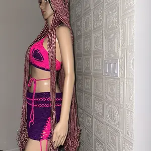 52” Box Braided Wigs With Baby Hair Knotless Cornrow Braids Lace Frontal Wig for Women Synthetic Black Hand Braided Wigs Embroidery Full double Lace Front Braid Wig