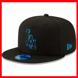 New Era Los Angeles Dodgers 60th Anniversary 9FORTY Cap – Cream Crown Blue Visor Adjustable Curved Brim Baseball Hat Streetwear MLB Cap