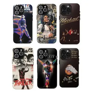 Michael Jackson Iconic Date Tribute Retro Themed Phone Case Premium Texture, Anti-Drop, Anti-Fingerprint For IPhone 17-11, Pro Max, Pro Plus, and Samsung S26-22 Protection Safety