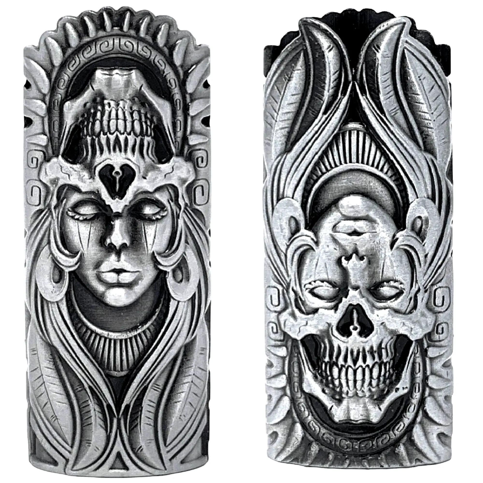 Metal Lighter Case Cover Lighter Pouch Fits Bic Lighter Standard Size J6 Design light Accessories design in cool