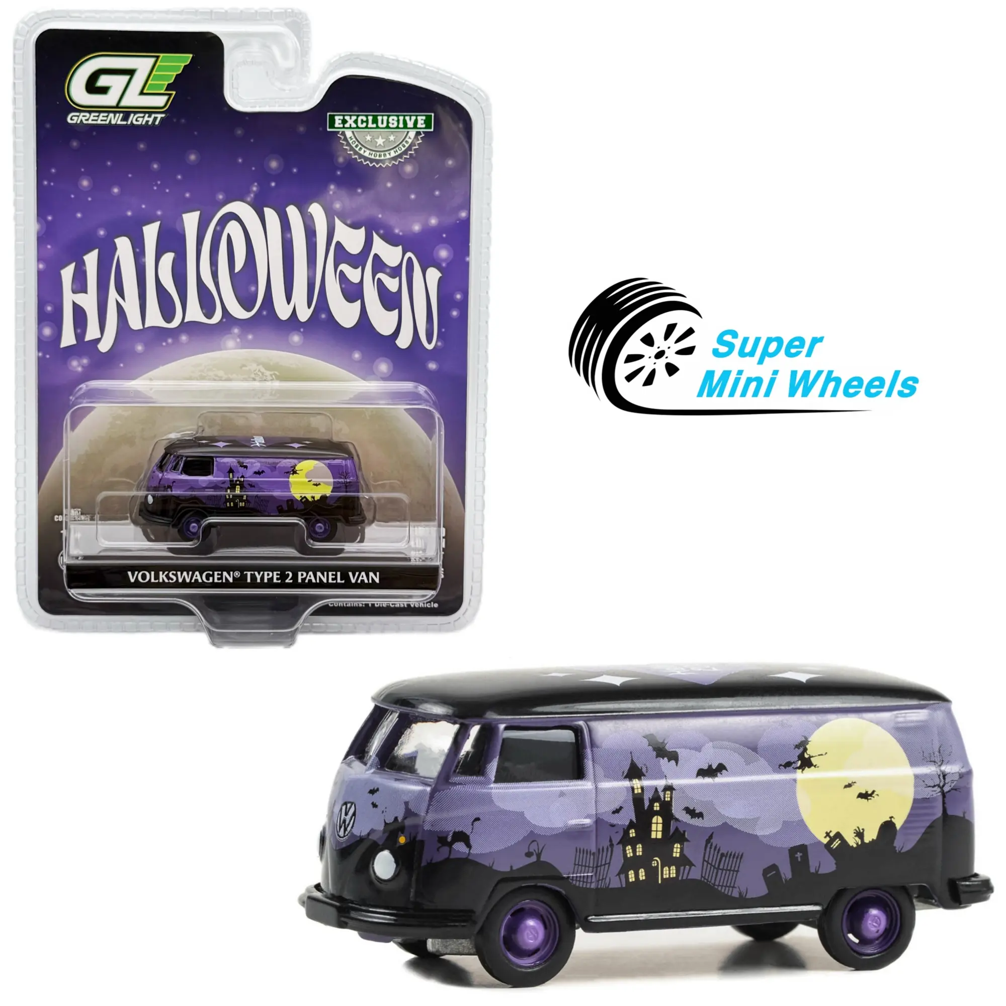 Greenlight 1:64 Volkswagen Type 2 Panel Van - Halloween 2025 #30481
