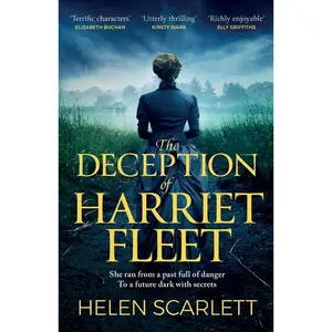 USED-The Deception of Harriet Fleet: Chilling Victorian Gothic mystery that grips from first to last by Helen Scarlett (Paperback)
