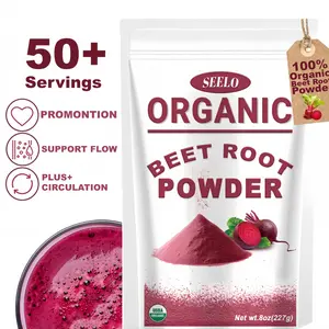 227g-454g Beet Root Powder | Raw Beetroot Superfood & Natural Red Coloring for Smoothies, Baking & Juice, 8oz-16oz (1lb), 65-130 Servings