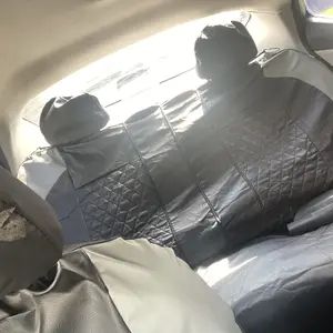 PU Leather Car Seat Covers for 2/5 Seats, Universal Car Seat Protectors, Suitable for Most Auto Truck Van SUV, Airbag Compatible, Protects Against Spills & Scratches, Car Interior Kit, Car Accessories, Auto Accessories, Black/Red/Gray Front & Rear Covers