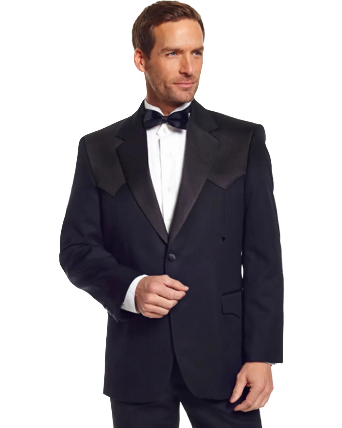 Circle S Men's Men'S Long Western Tuxedo Coat Reg, Tall - B0ct01 29 41