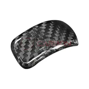 Real Carbon Fiber Shift Knob Trim Cover for 2024+ Ford Mustang