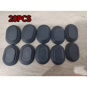 20pcs Car Door Shock Absorber Pads, Silent Soundproofing Stickers, Anti-Collision Strips, Vehicle Door Protection Accessories