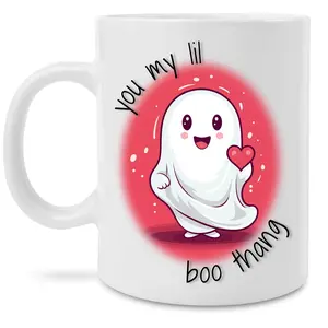 My Boo Thang Valentine's Day/Anniversary 15 oz white coffee mug/teacup Drinkware Glossy