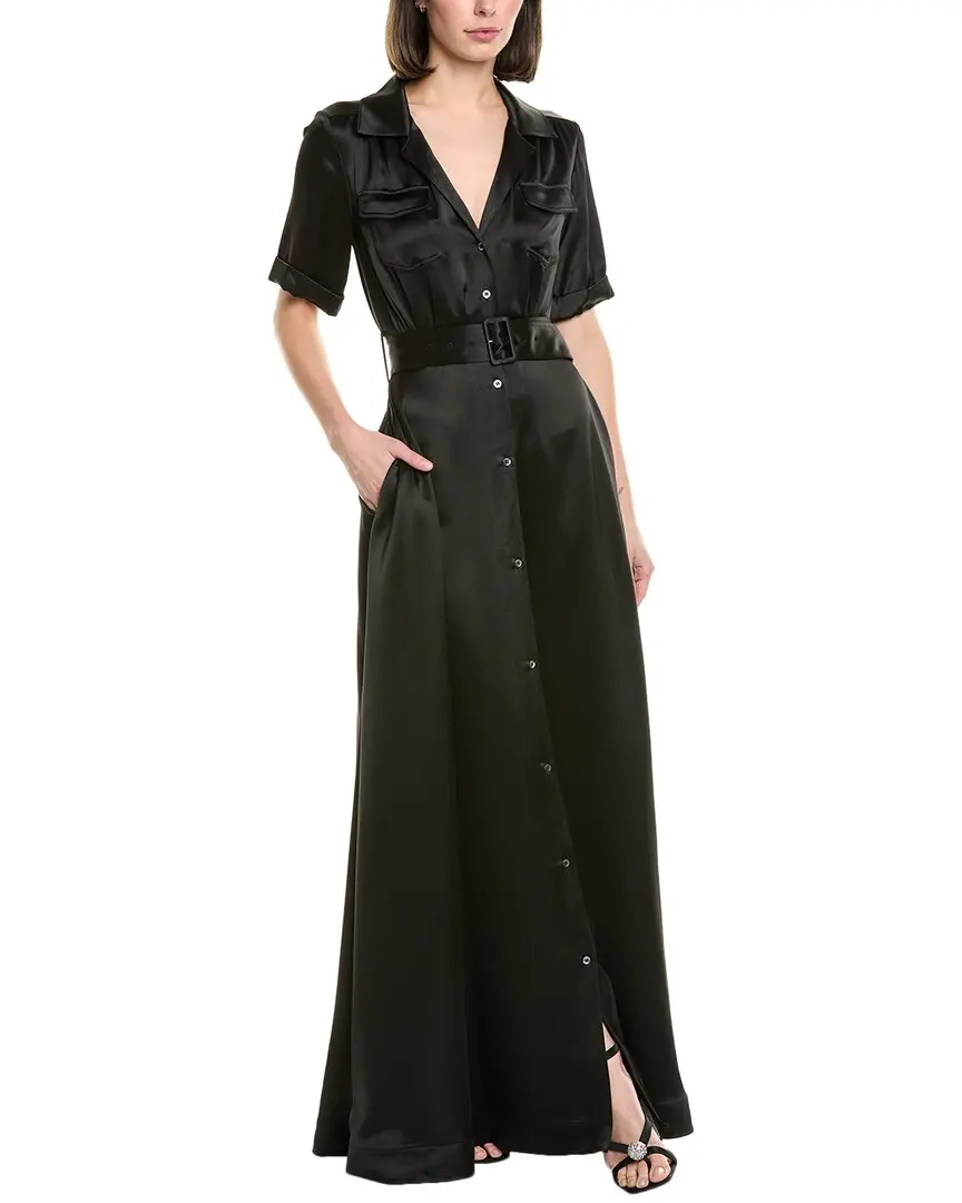 STAUD Millie Maxi Shirtdress