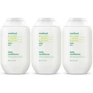 Method Travel Size Conditioner, Daily Zen, 3.4oz - 3 Pack