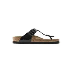Birkenstock Gizeh Big Buckle High Shine Black - (Unisex & Standard Width)