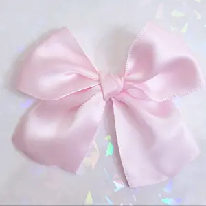 Light Pink Adhesive Bows 12pcs.