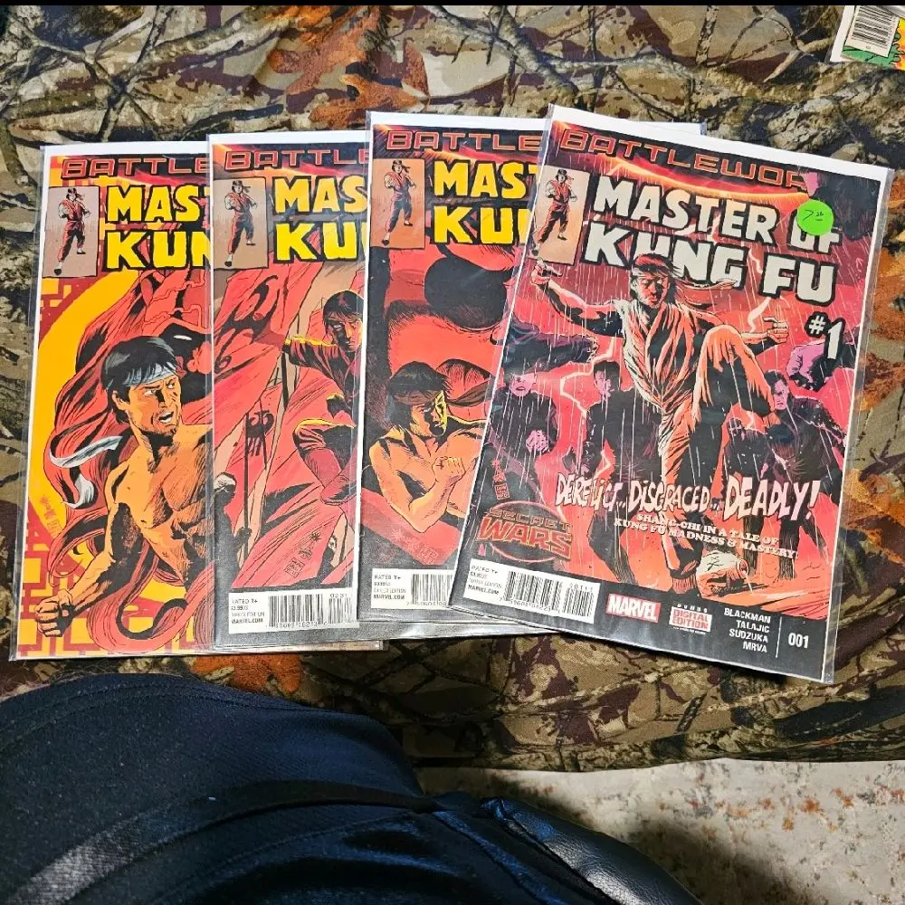 Master of Kung Fu Comic Book Lot, Issues #1 to #4