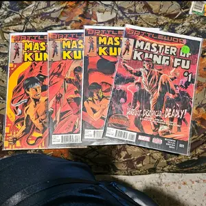 Master of Kung Fu Comic Book Lot, Issues #1 to #4