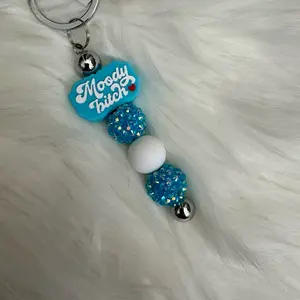 Moody B*tch keychain