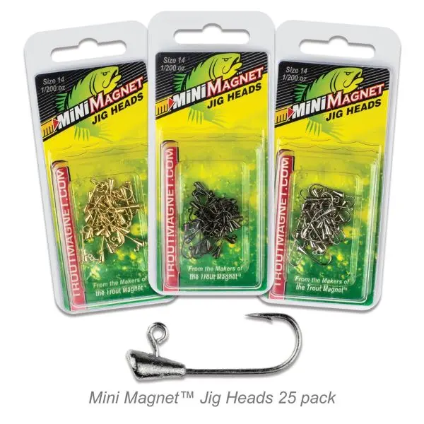 Trout Magnet Replacement Jig Heads 25pc