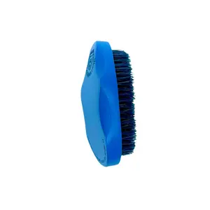 JIGGSAWMILLIONS Curved Hair Brush for Men and Women - Blue Wave Drop Brush