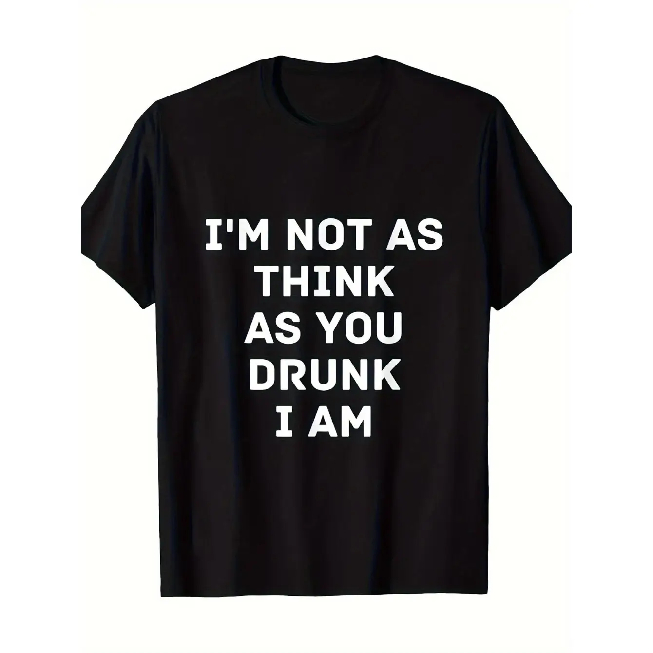 Women's Witty saying about alcohol and intelligence Graphic T-Shirt - Short Sleeve Crew Neck Regular Fit Casual Wear | Soft & Breathable Fabric, Durable Print, Everyday Comfort, Machine Washable, Casual and humorous graphic style Parties, dates, casual