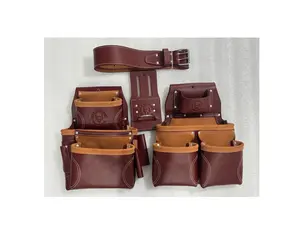 WAXWING Leather Framing Belt System - RED LEATHER