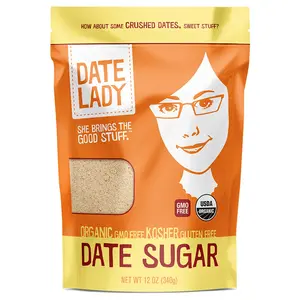 Nutrient-Dense Date Sugar | Use to Swap White Sugar in Baking | Contains Fiber from the Date | 1 Simple Ingredient: Dates! | Does NOT Dissolve in Your Coffee