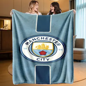 High-Weight Flannel Blanket, Soft and Cozy, Warm and Durable, Ideal for Home Use, Football Fans Gift, Perfect for Holidays