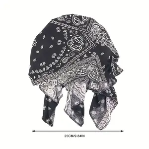 Head Scarf for Women Versatile Skull Cap Chemo Patients Headwear Cancer Hair Loss Scarf 4-Pack Comfortable Cover Hat Turban Wrap