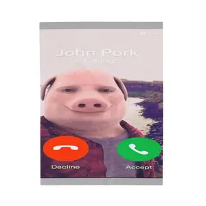 John Pork Is Calling Blanket 30x40", 50x60", 60x80"