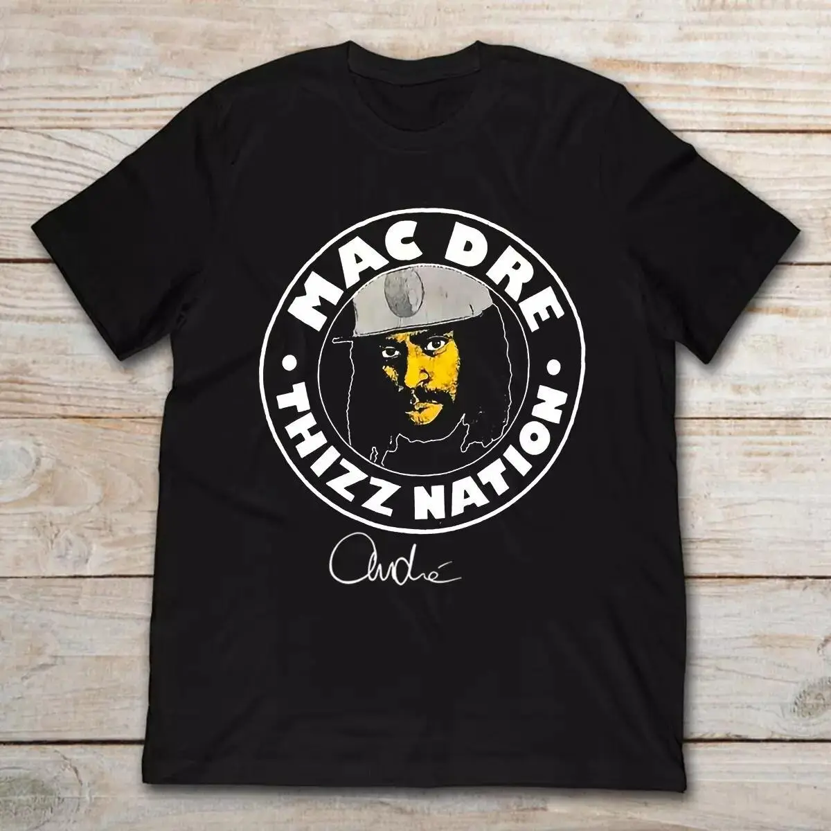 Mac Dre Thizz T shirt BLACK Tee Men Retro Size S To 5XL Singned