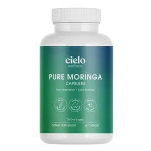 Pure Moringa Extract - 60 Capsules - Potent and Concentrated