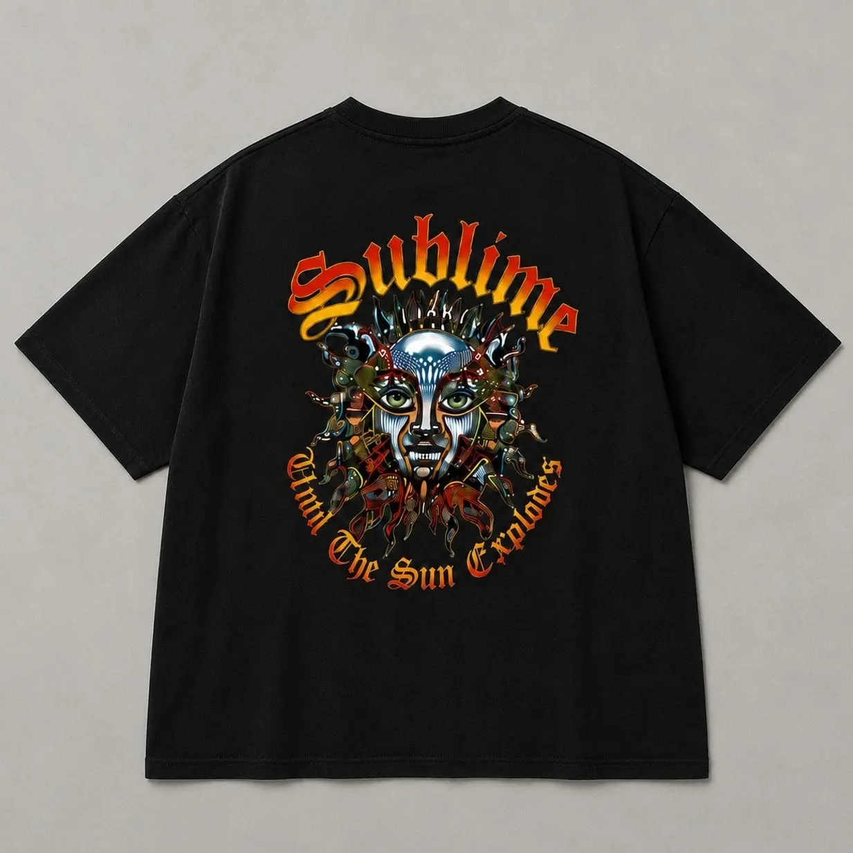 Sublime Graphic T-Shirt, Vintage Alternative Rock Band Inspired Tee, Retro Streetwear Unisex Cotton Shirt, Oversized Casual Music Graphic Top, Concert Outfit, Gift for Men, Gift for Women, Trending 2026 L