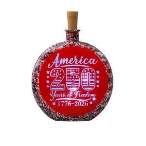 Patented America 250 Bottle Lamp-AAA Battery