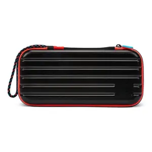 PowerA Slim Travel Pro Case for Nintendo Switch - OLED Model and Lite - Red/Blue, Hard Shell Protective Gaming Console Case