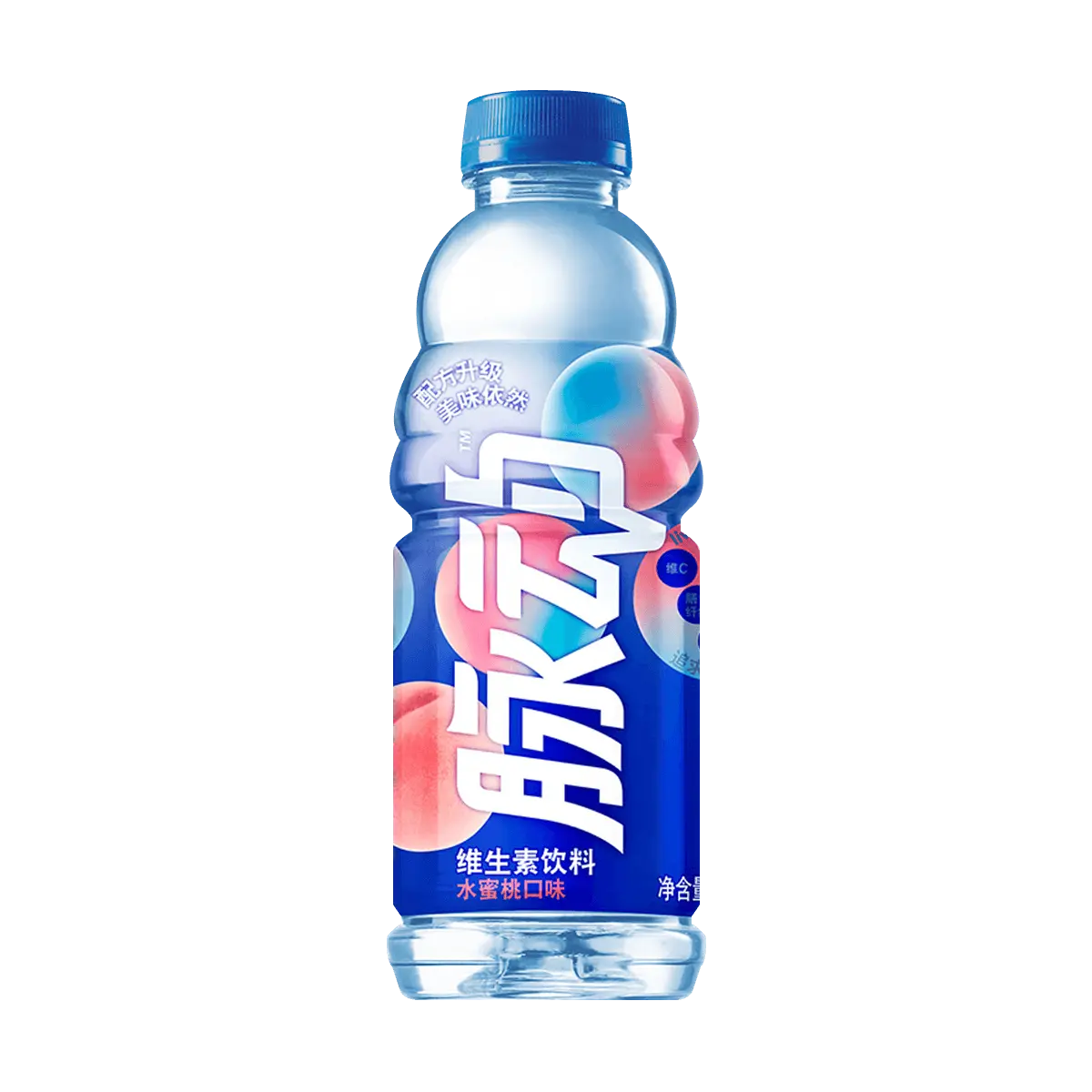MIZONE Peach Flavored Vitamin Drink 600ml - Hydrating Electrolyte Beverage for Energy & Refreshment