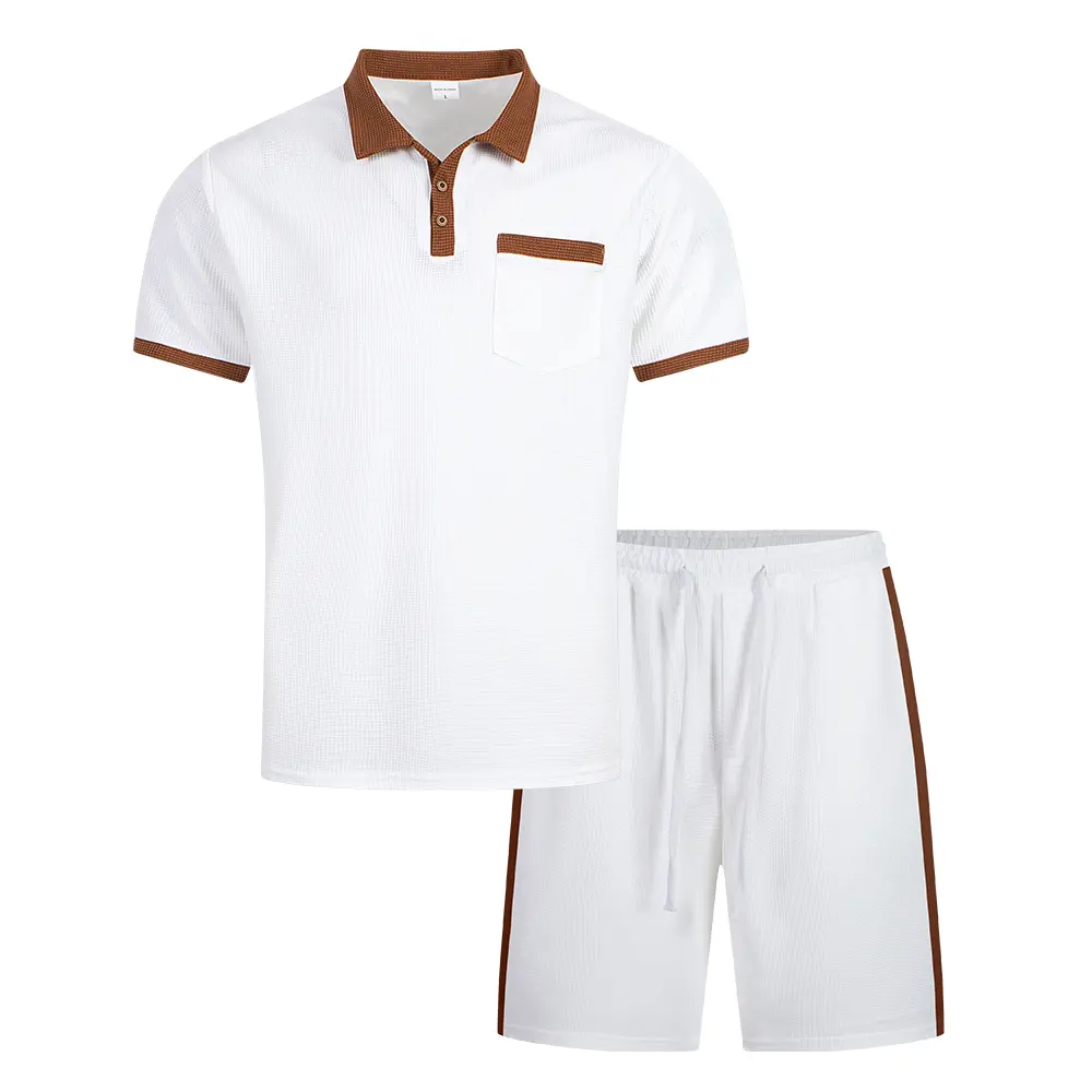 Men's Short Sleeve T-Shirt And Drawstring Shorts Set, Menswear, Casual Athletic Short Sleeve Top & Shorts For Summer, Men's Clothing For Daily Wear, Sportswear Indoor Outdoor, Tracksuit, Athleisure Summer Clothes