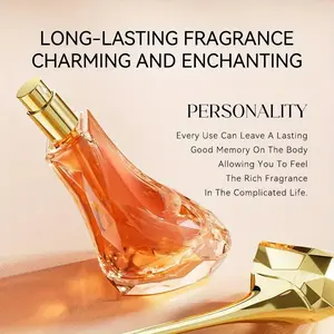 VANIVELA Orange High Heel Perfume | Mini Design Portable | Long-Lasting Fragrance | Party Gift