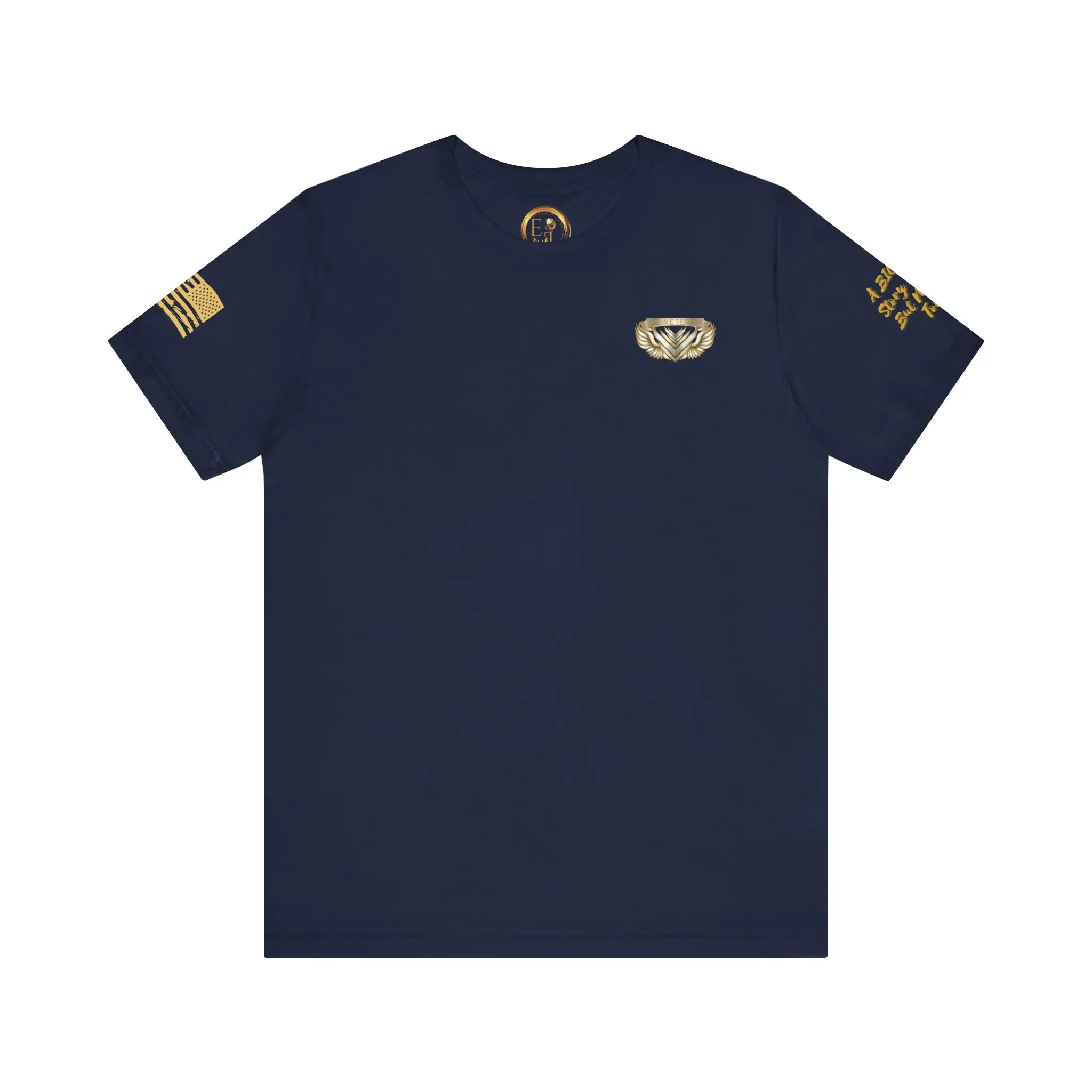 Essence Navy Veteran Tee – Essence Black Collection