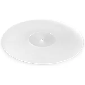 Platter Mat for Turntables - Reduces Vibrations for Improved Sound Clarity for Vinyl Record Playback, Antistatic, Precision Machined, Compatible with 12" Record Players (PM50)