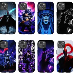 Solo Leveling Double-layer durable phone Cases For iPhone 17 16 15 14 13 12 Promax Pro Plus, hard shell protection ,Unique design,best Gift